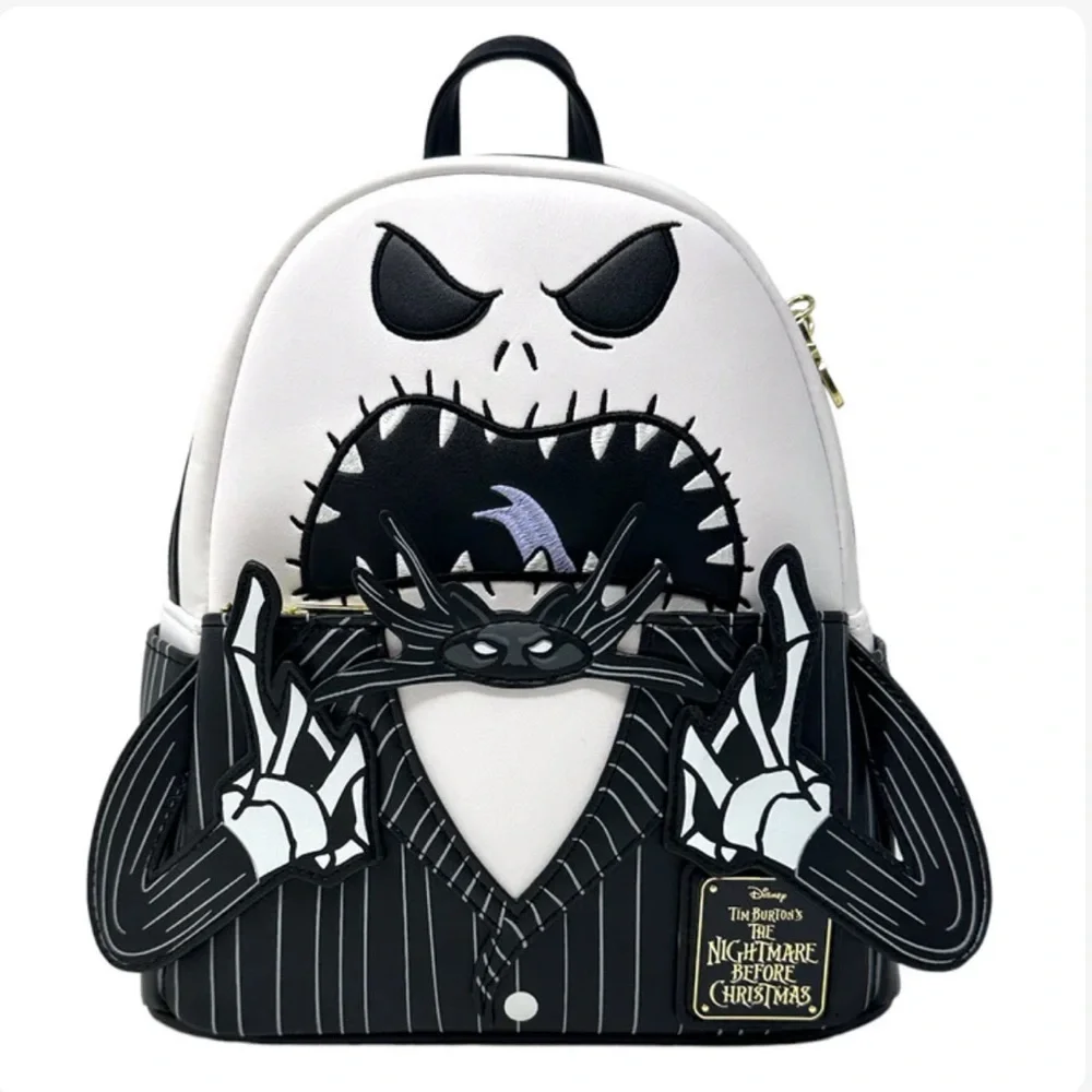 Loungefly The Nightmare Before Christmas Angry Jack Skellington Mini Backpack